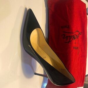 Cleaning out closet.